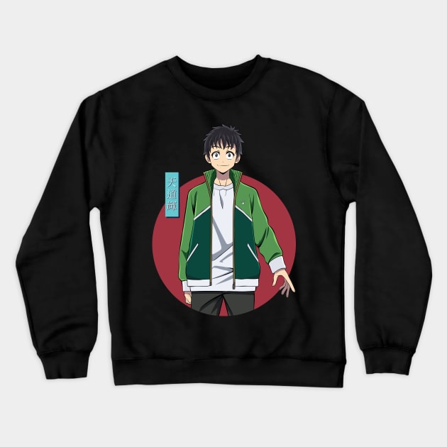 Zom 100 - Akira Tendou Crewneck Sweatshirt by Hala Art